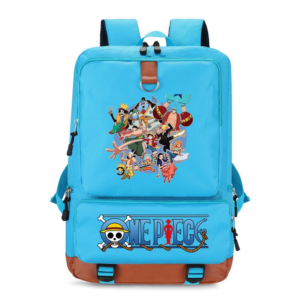 Popular Animation Peripheral Backpack Computer Bag Junior High School Students Personality Large Capacity Schoolbag