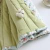 Winter Women's Padded Jacket Pure Cotton Flower Handmade Padded Jacket Thickened Padded Jacket Chinese Retro Jacket Mother Outfit