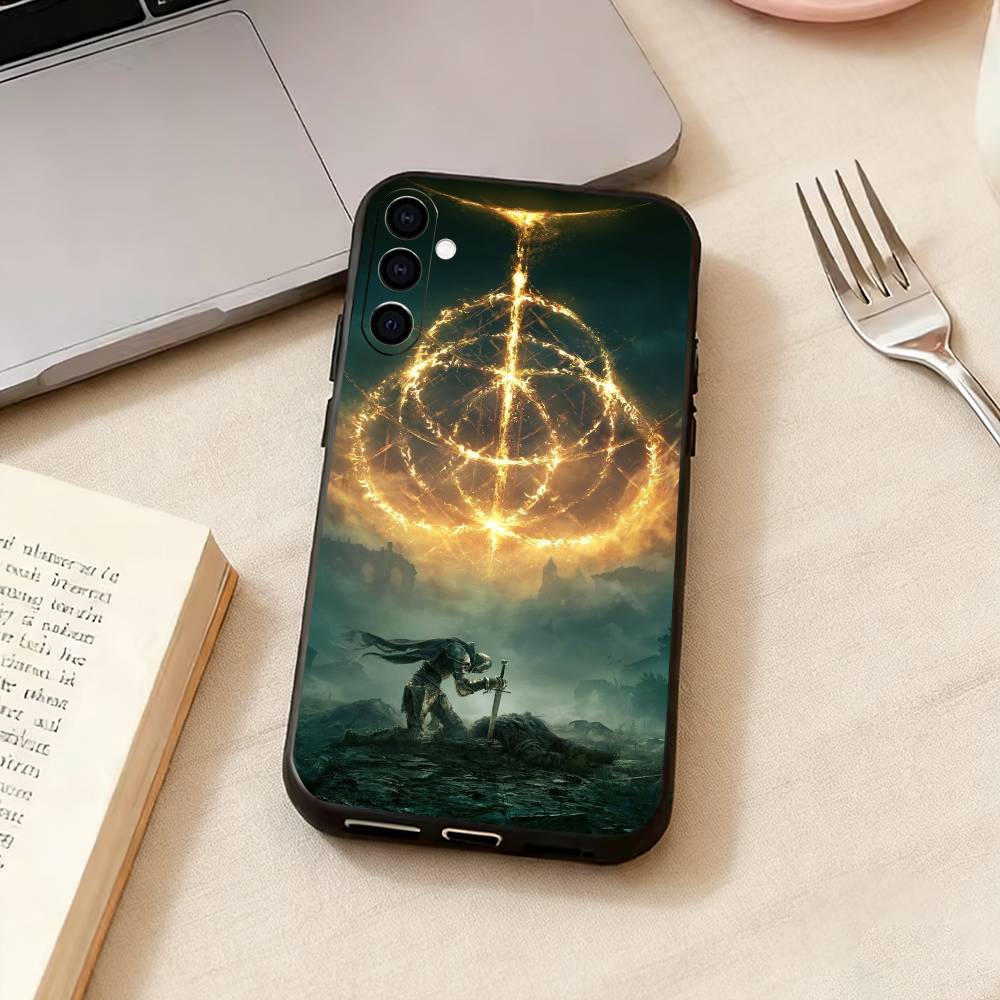D-Dark Souls-u Game Phone Case For Samsung Galaxy A73,A72,A71,A70,A53,A52,A51,Soft Silicone Black Cover
