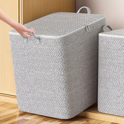 Household Quilt Bag, Closet Clothing Quilt Large Capacity Organizer, Foldable Dustproof Moistureproof Moving Bags