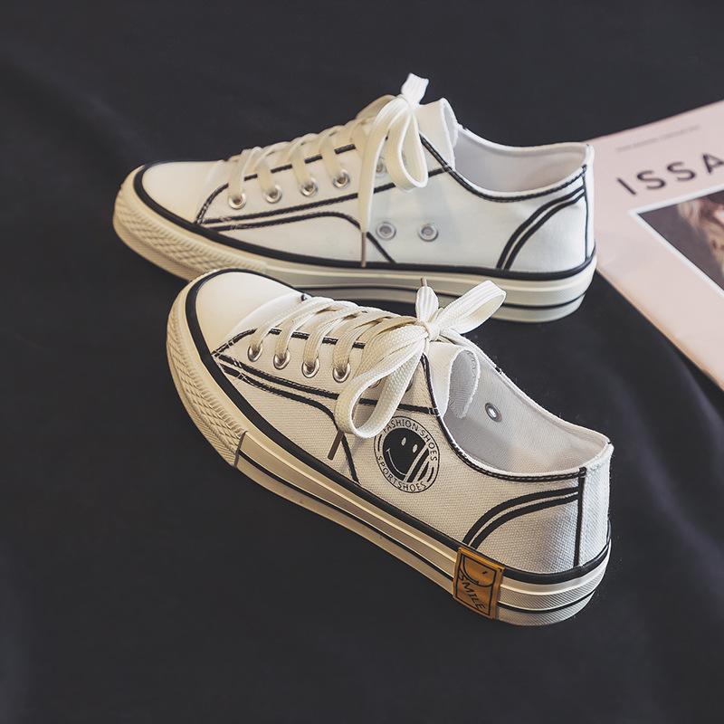 Ins High-Top Canvas Shoes Женская корейская версия 2021 Новые ретро-туфли Harajuku — фото 4