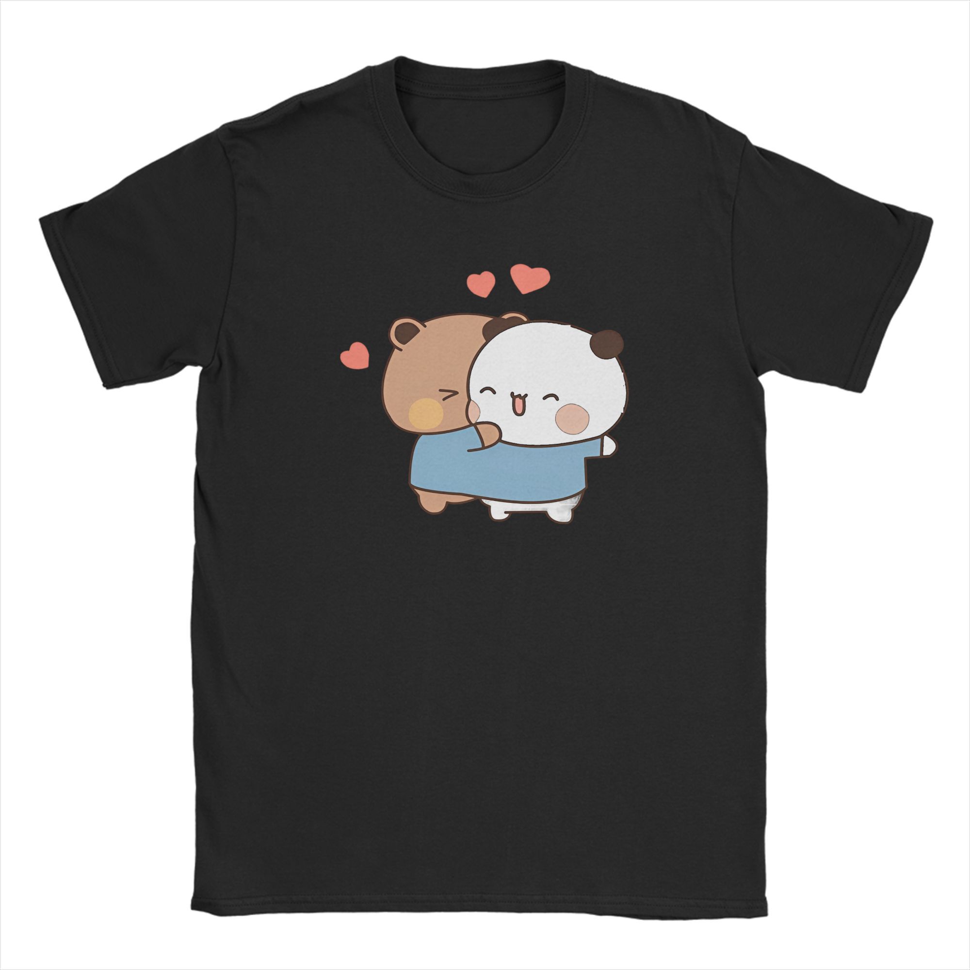 

Cute Bubu & Dudu Forever Cute Bubu & Dudu Forever Harajuku T-Shirts Short Sleeve Funny Tshirt Summer O-Neck Plus Size Top Tees 4XL