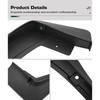 4 Stück Auto Schmutzfänger Spritzschutz Kotflügel Auto Schmutzfänger Kompatibel mit Toyota Avanza 2022 2023