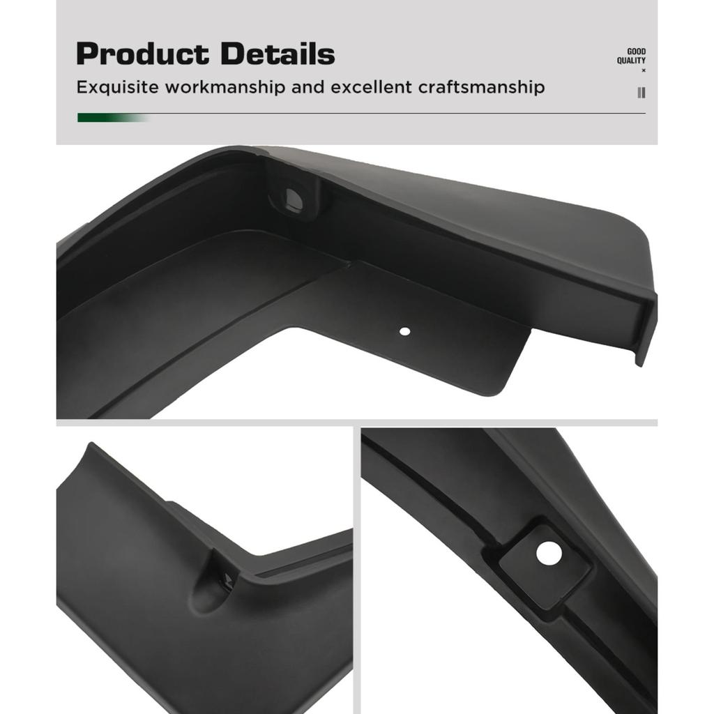 4 Stück Auto Schmutzfänger Spritzschutz Kotflügel Auto Schmutzfänger Kompatibel mit Toyota Avanza 2022 2023
