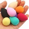 6 buc Mini Beauty Egg Burete de machiaj pudră pudră pentru machiaj corector fond de ten lichid accesorii pentru machiaj cosmetice pentru față