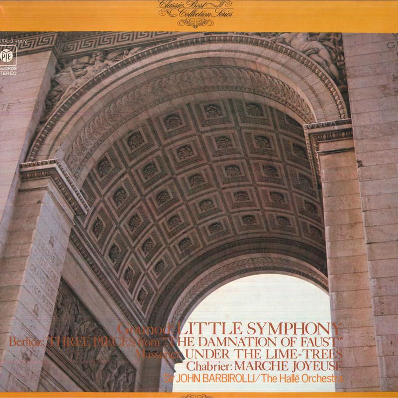 

LP Record GOUNO SIR JOHN BARBIROLLI HALLE O Gouno Little Symphony Three Others UDL3103Y PYE Japan Classical Used
