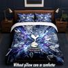 Tottenham Hotspur Design Bett Bettwäsche Set 1 Bettbezug + 2 Kissenbezüge Weich Atmungsaktiv Haushalt Bettwäsche