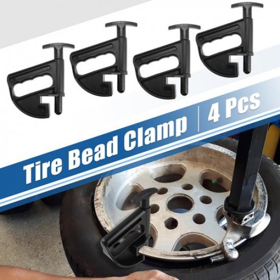 4pcs Tire Changer Bead Clamp Drop Center Tool Auto Tire Changing Tools for Car