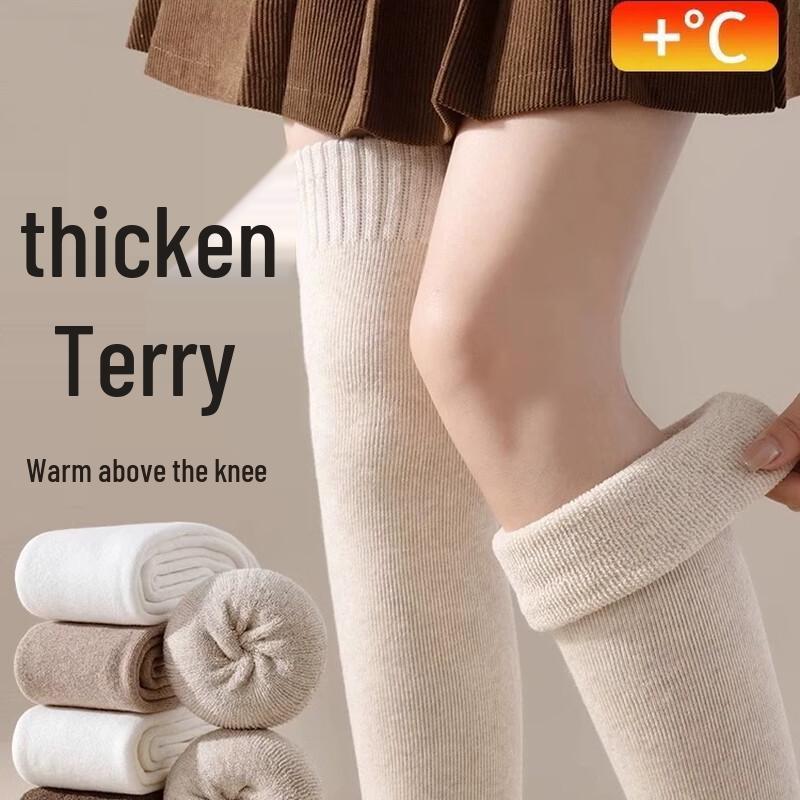 Yishan Yisi Winter Warm Over-the-Knee Socks