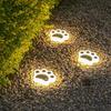 1/2/4Pcs LED Solar Cat's Paw Lights Outdoor Waterproof Solar Lights Courtyard Garden Lighting Villa Yard Decor Solar Lawn Lamp