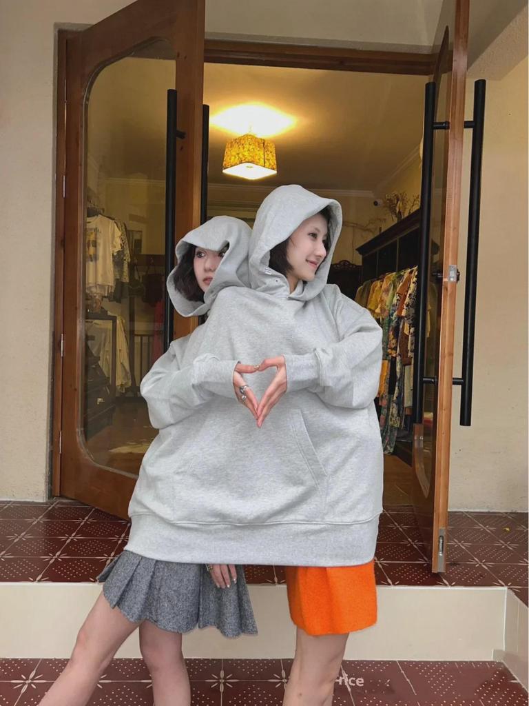 Kreativer gemütlicher lustiger Doppel-Jumpsuit für Paare: Lässige, locker sitzende Hauskleidung
