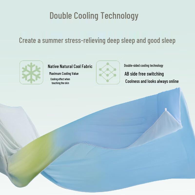 Leichte Wolke Ganzjahres-Seidendecke