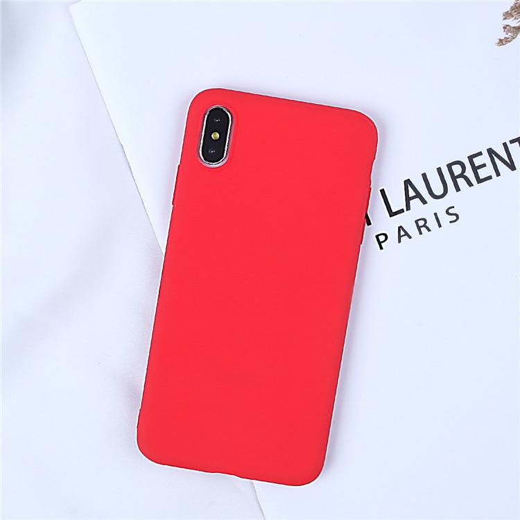 Luxus Matte Handyhülle für iPhone X XR XS max Hülle Für iphone 11 12 Pro Max 6 7 8 Plus SE 2020 Silikon Weiche Rückabdeckung Hüllen
