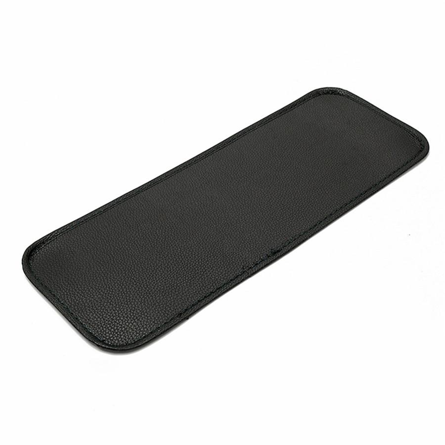 Pour Tapis de Voiture Motif Litchi-Noir