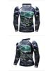 Men's Long Sleeve Elastic Compression Shirt - Anti-Abrasion Jiu-Jitsu Training Body Shaper