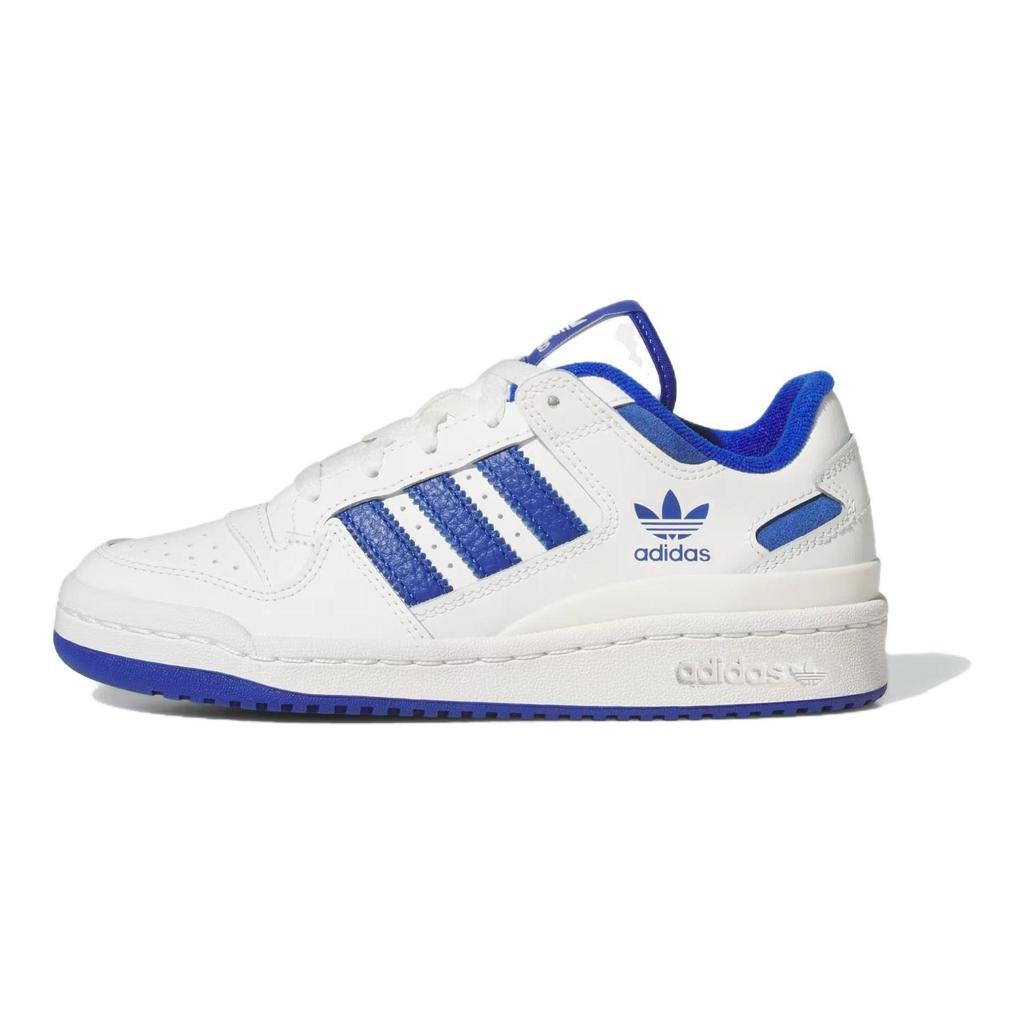 Adidas Forum Low CL J White Royal Blue Kids Sneakers Core-White IH7917
