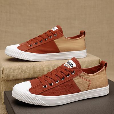 Schuhe für Herren Leinwand Gehen Retro Elegante Sneaker Mann Hohe Qualität Mode Flach Freizeitschuhe Leichtgewichtiger Männerschuh Koreanisch