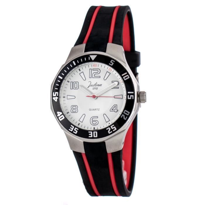 Montre Femme Justina 11910B Argent - Quartz - Analogique - Adulte - Argenté - Femme - Justina