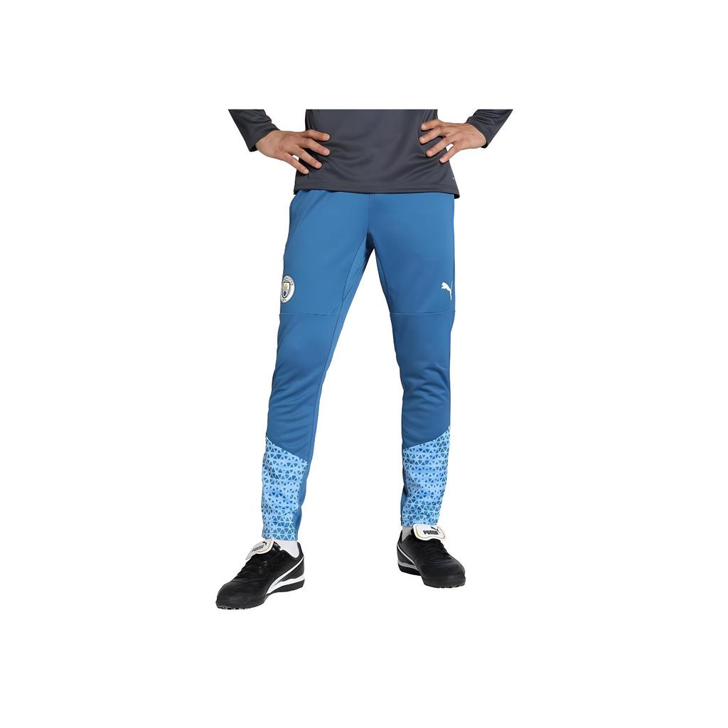 Puma 2023-24 Manchester City Pro Training Pants Unisex Bottoms Blue 772881-06