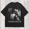 T-shirt Retrò Silent Hill 3 Heather Mason Estate Nuova T-shirt Casual da Uomo Y2K Unisex