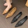 Fashion Brand Pointed Toe Pumps Women  Mesh Breathable Mlues Dress Shoe Female Shallow Elegant Designer High Heels Ladies