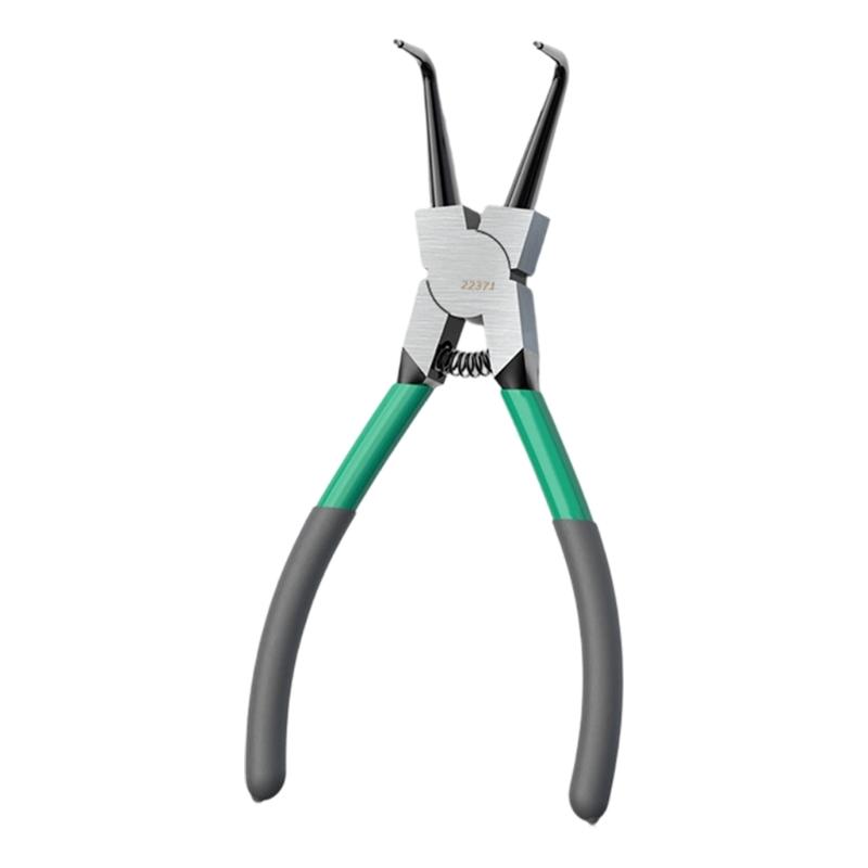 Rings Pliers 7inch Internal/External Heavy Duty for Rings Removing Retaining Straight Bent Lock Pliers Circlip Pliers