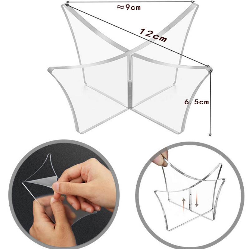 Transparent acrylic basketball hoop, ball holder base, ball display stand, placement bracket, display platform