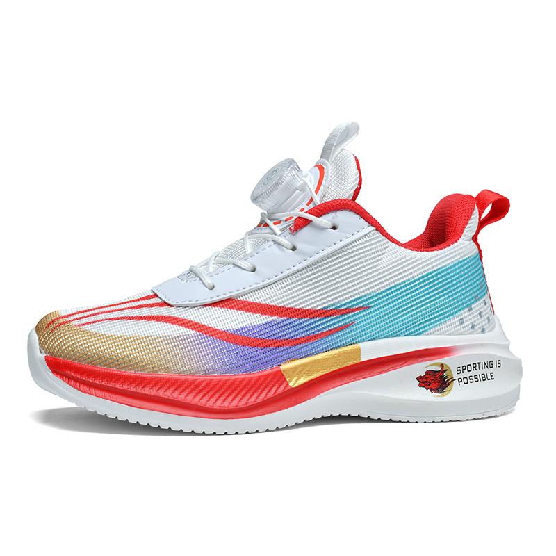 Fashion New Kids Basketball Shoes Boys Street Basketball Boots Men Waterproof Luxury Comfortable Gym Cushion Breathable Sports Sneakers