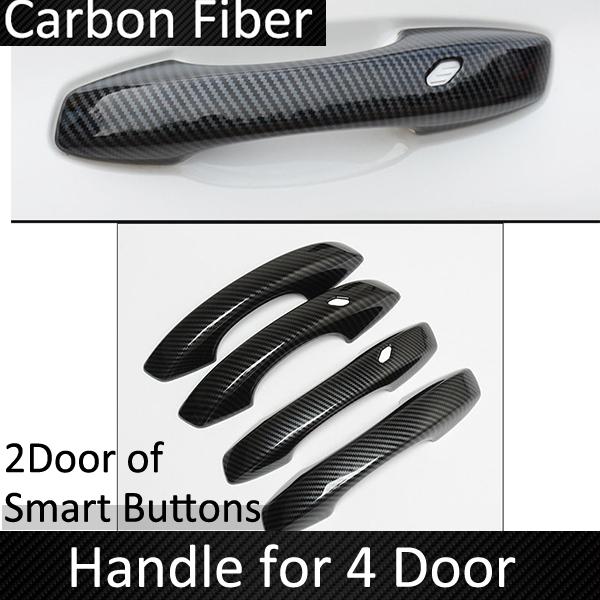 

Carbon Fiber Door Handle Cover Fit for Changan Cs75 Plus Cs75Plus Car Accessories Gadget Decoration Stickers 4Handle 2 buttons