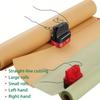 Wrapping Paper Cutter with Wheels | Straight Line Gift Wrap Cutter for Birthday and Christmas, Fits Various Rolls and Papers