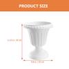 Orchid Pot Flower Planter Plastic Porch Planter Succulent Plant Flower Container Pot Flowerpot Figure Garden Decor