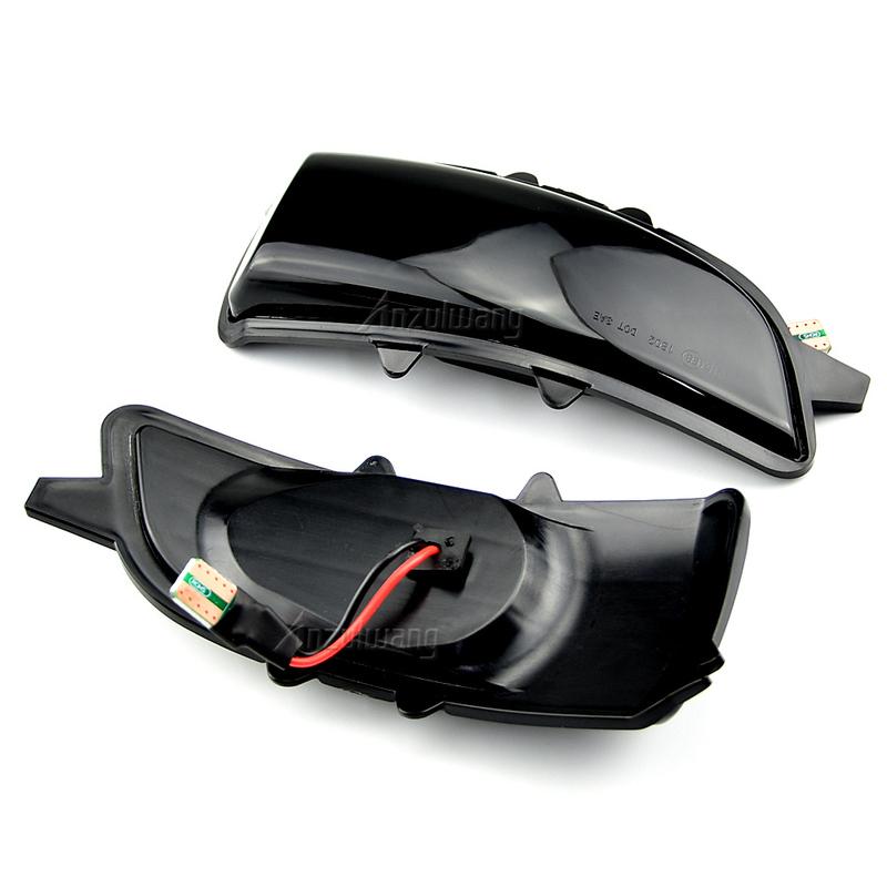For Volvo C30 C70 S40 S60 V40 V50 V70 08- 2010 S80 Car LED Dynamic Turn Signal Light Side Rearview Mirror Indicator Blinker Lamp