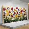 Abstract Flowers Oil Painting On Canvas Wall Art Posters And Prints Wall Pictures For Living Room Bedroom Nordic Art Home Decor