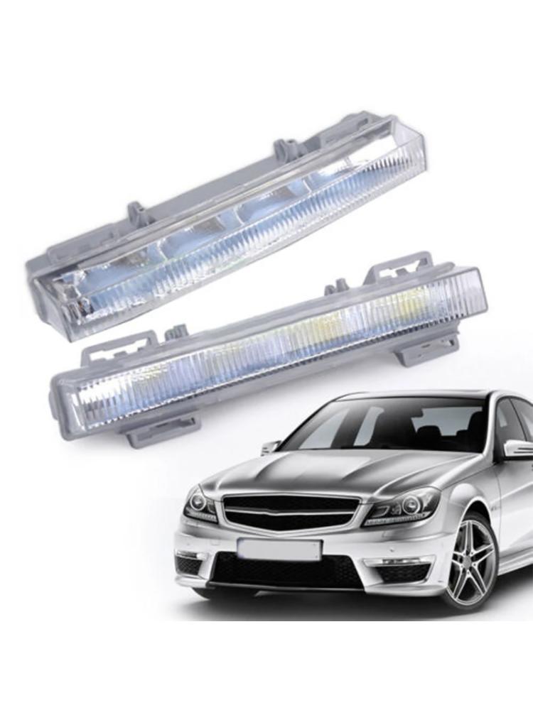 1 paio di luci di marcia diurna anteriori per W166 ML350 ML400 ML500 2012-2015 2049065401 2049065501 Fendinebbia DRL di ricambio