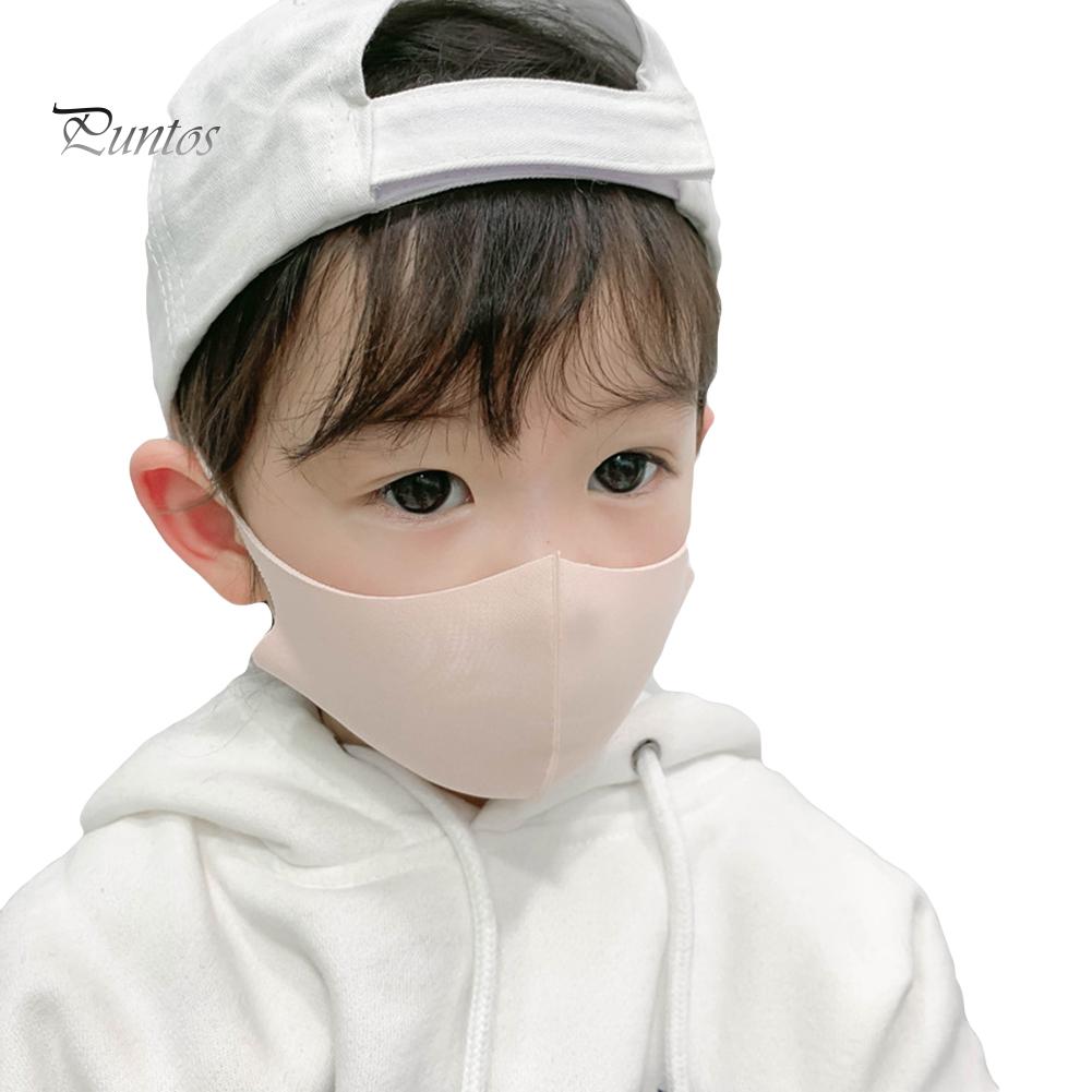 Puntos Dust-proof Kids Protective Breathable Washable Anti Droplet Face Mouth Mask