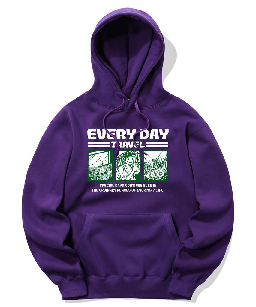 Everday Cartoon Graphic Hoodie - 9 Colors (Type B)