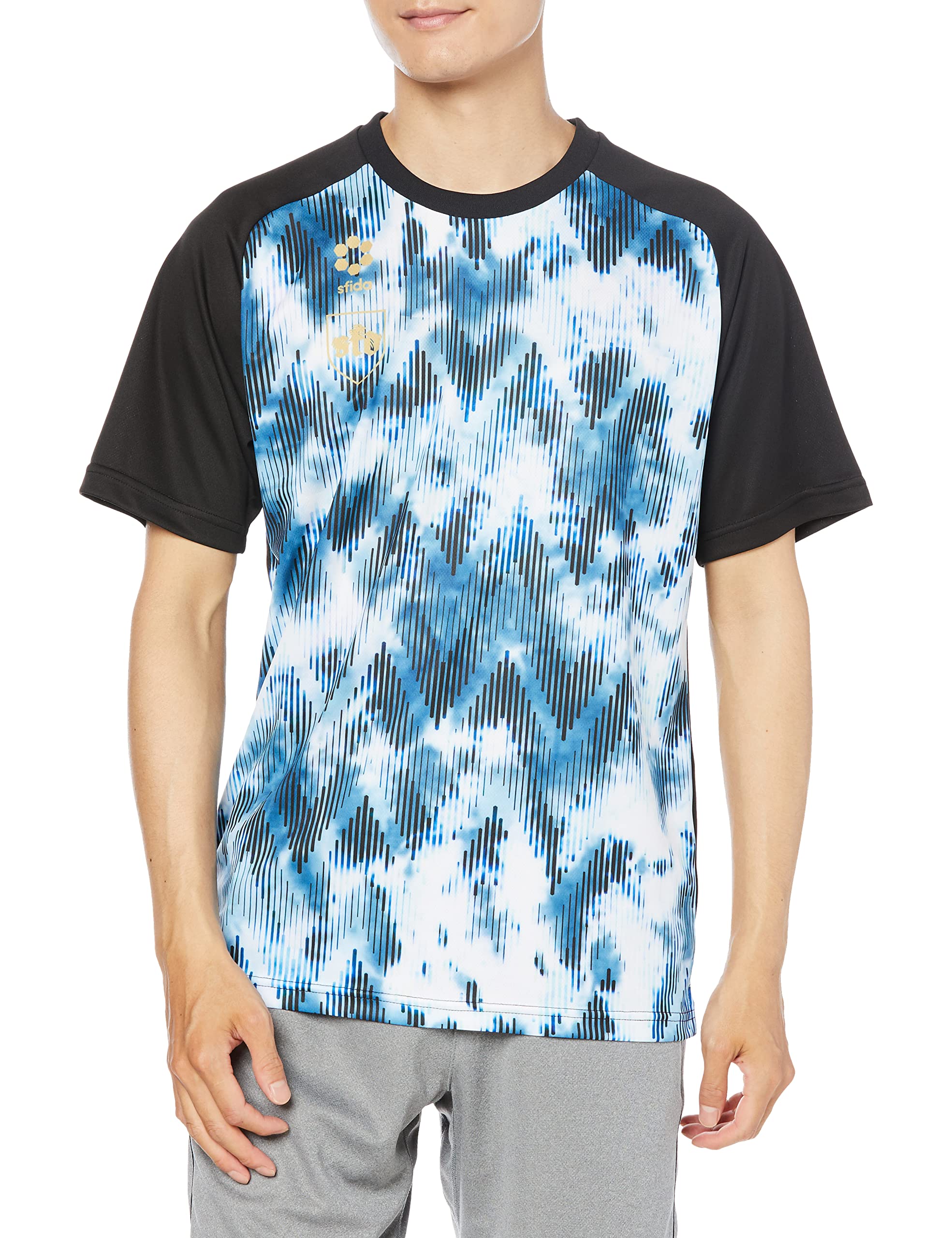 

Sfida Noiser EN Practice Shirt, S/S, SA-22502, GRHT/BLK, XXL