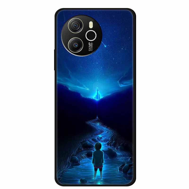 Handyhülle Für Blackview Shark 8 Rückseitenabdeckung Case 6.78" Schwarzes Silikon Weiche Hülle Für Blackview Shark 8 Hülle Shark8 Stoßfest