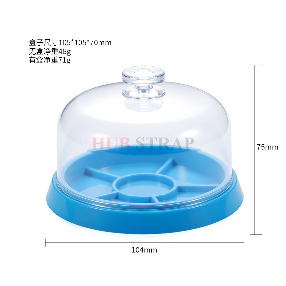 6 Slots Watch Dust Sheet Cover with Tray Watch Movement Watchmaker Repair Tools Repair Tool Spare Protector Jewelry Tools