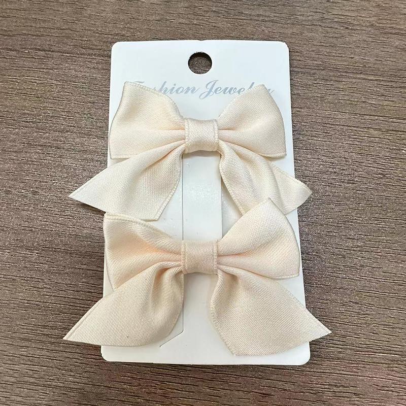 

1 шт./пара милые универсальные заколки-бантики для женщин и девочек темпераментные боковые заколки элегантные милые аксессуары для волос подарки