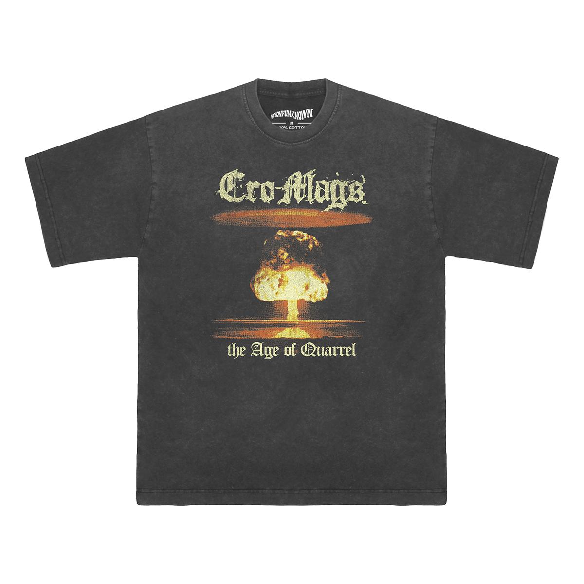 

CroMags T Shirt The Age Of Quarrel Hardcore Punk Thrash Corrosion Of Conformity Washed Long Sleeves Mens Cotton Printed Shirt S