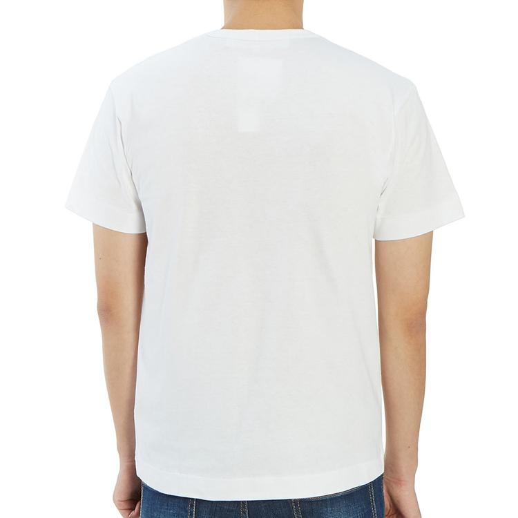 Comme Des Garcons Play Women's Red Heart Emblem T shirt AZ-T026-051-1