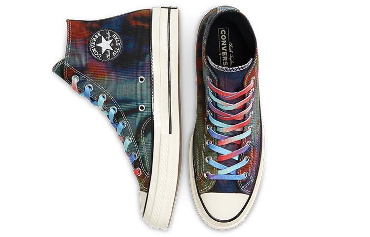 Chuck 70 Converse High 'Tie Dye Plaid' 168752C
