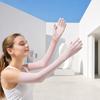 UV Protection Gloves, Full Finger Sun Protection Gloves, Cooling Arm Sleeves, Non-Slip Palm, Ultra Thin Summer Gloves for Women Driving Cycling Hiking