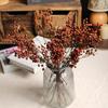 Wabi-Sabi Style Mountain Preserved Flower & Dried Branch Floor Ikebana Ornament