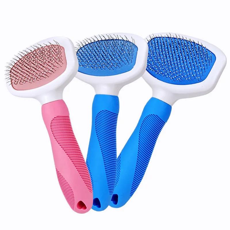 Professional Dog Brush for Shedding and Grooming Massage Deshedding Tool for Dogs and Cats Pain Free Hair Remover Comb for Pet