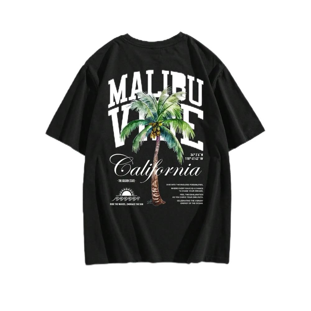 Tee Shirts Cotton Breathable All-Match Mens T Shirt Comfortable Crewneck Streetwear Summer Fashion Clothes