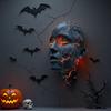 Soul Wall Light Human Face LED Wall Sconce Artistic Shattered