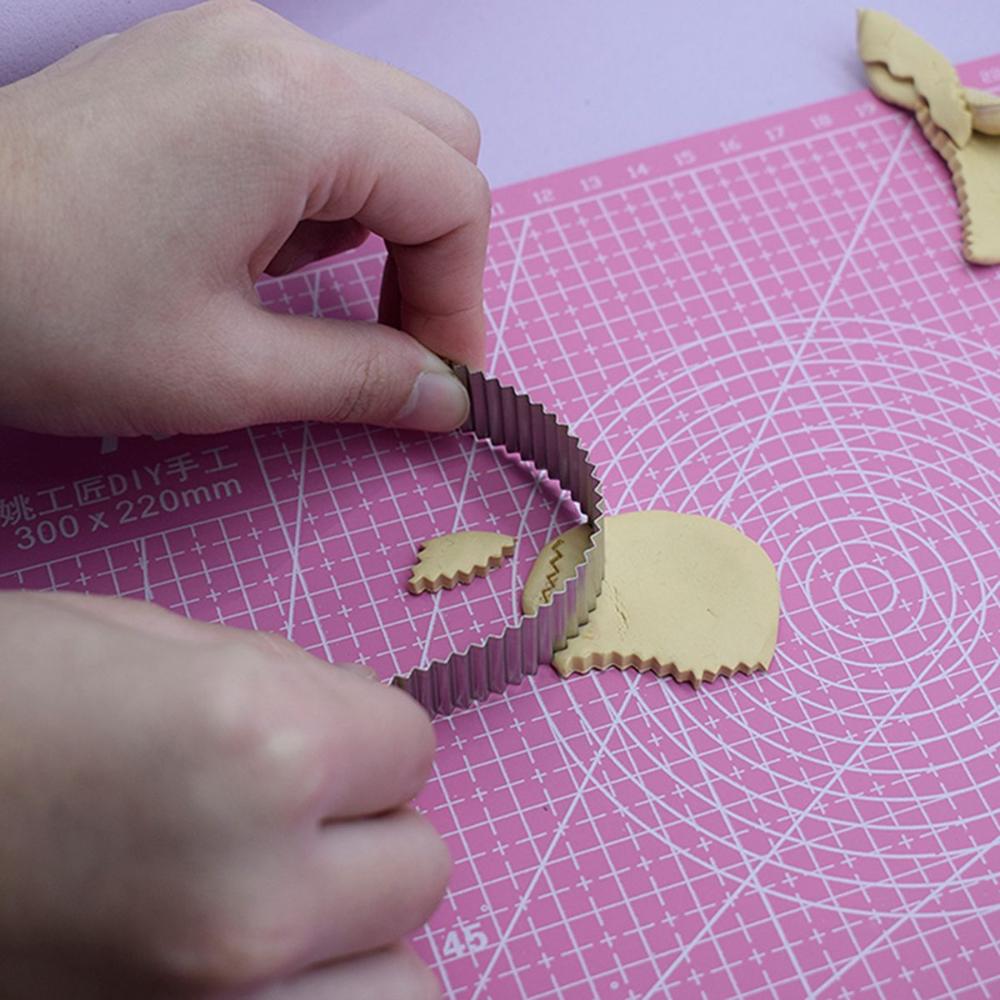 Sculpting DIY Flexible Stainless Steel Fabric Blade Polymer Clay Cutter Slicer Ceramic Tools