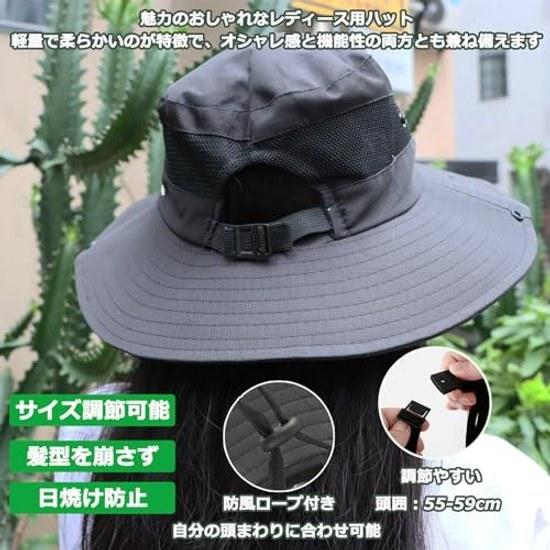 Kesaeki Hat Womens Face Cover Sunshade Sun Visor UV Cut Parka Popular Protection Sunburn Prevention Shape Retention Outdoor Stylish Hooded Summer Cap